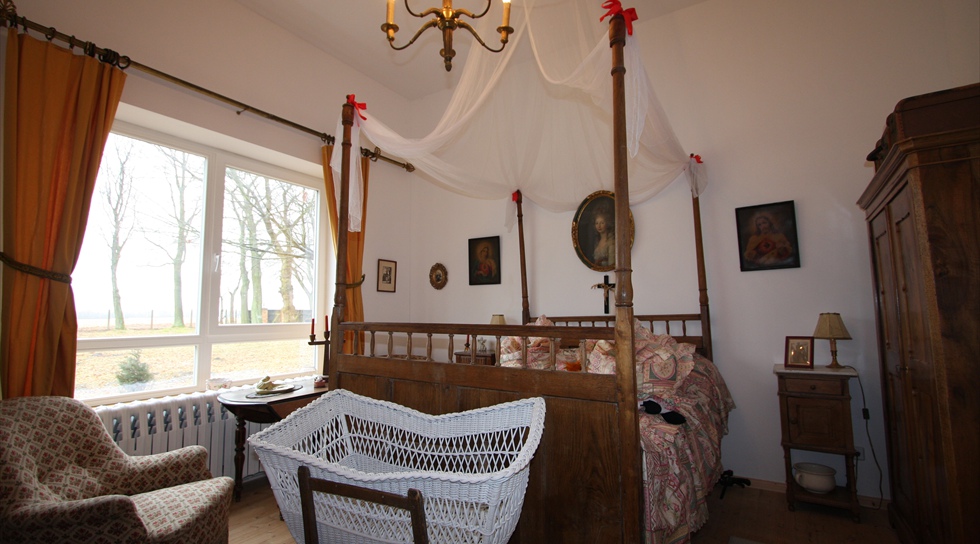 ... Träumen Sie in ihrem Himmelbett